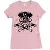 retro pirate Ladies Fitted T-Shirt