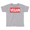 marvel logo parody vegan Toddler T-shirt