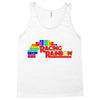 racing rainbow Tank Top