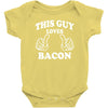 This Guy Loves Bacon Baby Onesie