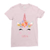 birthday unicorn family series sister Ladies Fitted T-Shirt