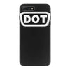 2x dot sticker vinyl decal d.o iPhone 7 Plus Case