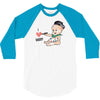 Cute Baby Painter's Dad Love 3/4 Sleeve Shirt