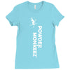 powder monkeez Ladies Fitted T-Shirt