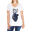 winter in my heart Ladies Curvy T-Shirt