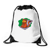 pizza cat Drawstring Bags