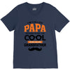 I'm Called Papa Because I'm Way Too Cool To Be Called Grandfather V-Neck Tee