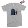 defacing the phonebox hoody Exclusive T-shirt