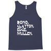 bono, clayton, edge, mullen Tank Top