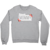 blessed mommy with flower white color Crewneck Sweatshirt