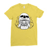 skull gamer 2 Ladies Fitted T-Shirt