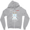 all play and no work Zipper Hoodie