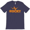 new rocky balboa stallone dark blue logo movie T-Shirt