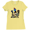 hooked on a feeling Ladies Fitted T-Shirt