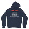 June Girl Hated By Many Unisex Hoodie