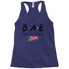 Bae Best Auntie Ever Friends Tv Show Parody Racerback Tank