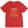 fall i teach the cutest pumpkins V-Neck Tee