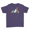 rainbow chainsaw massacre Youth Tee