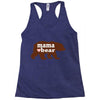 mama love bear Racerback Tank