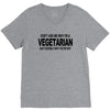 vegetarian ask yourself why not vegan food foodie tofu geek tee shirt V-Neck Tee