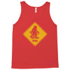 big foot xing big foot crossing sasquatch Tank Top