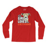 This Girl Loves Her Greyhound Long Sleeve Shirts