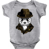 panda rorschach Baby Bodysuit