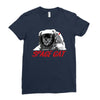space cat's Ladies Fitted T-Shirt