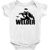 i am welder Baby Bodysuit