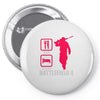 eat sleep battlefield Pin-back button
