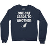 pet lover girls im one leads to another Crewneck Sweatshirt