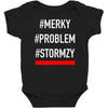 stormzy #merky Baby Bodysuit
