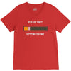 please wait. getting drunk. V-Neck Tee