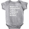 Friends Tv Show Baby Bodysuit