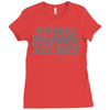 whiskey all night coffee all day Ladies Fitted T-Shirt