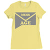 message Ladies Fitted T-Shirt