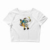 anarchy adventure time Crop Top