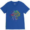 rainbow root V-Neck Tee