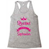 queens are born in september Racerback Tank