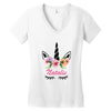 Unicorn Women's V-Neck T-Shirt