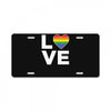 lgbt love License Plate