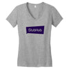 STUB HUBS Women's V-Neck T-Shirt