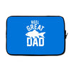reel great dad Laptop sleeve