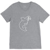 dolpin V-Neck Tee