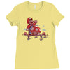 mushroom eater Ladies Fitted T-Shirt