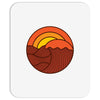 sunset circle Mousepad