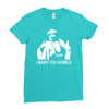iron sheik wrestling iran funny Ladies Fitted T-Shirt