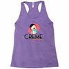 creme fraiche Racerback Tank