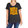 nose digger Ladies Curvy T-Shirt