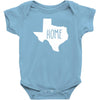 home texas outline Baby Bodysuit